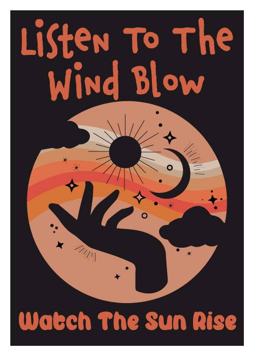 Fleetwood Mac Wind Blow – Vintage/Retro plakater