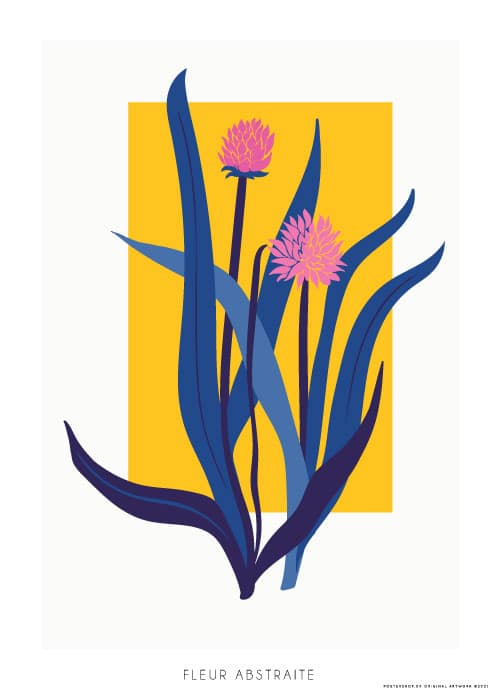 Fleur Abstraite – Grafiske Plakater