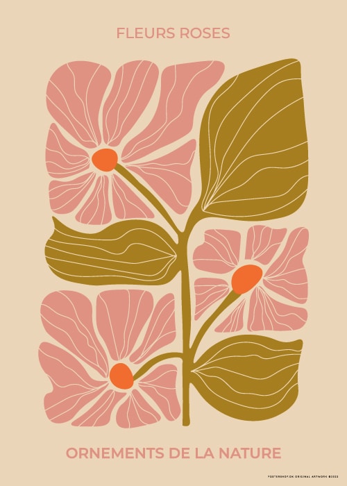 Fleurs Roses – Kunst