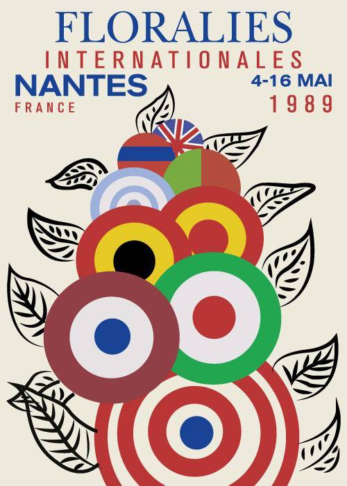 Floralies Internationales 1989 – Vintage/Retro plakater