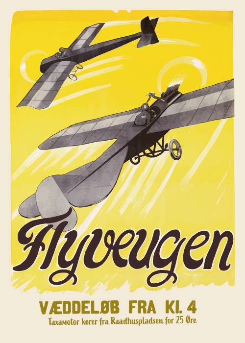 Flyveugen Poster