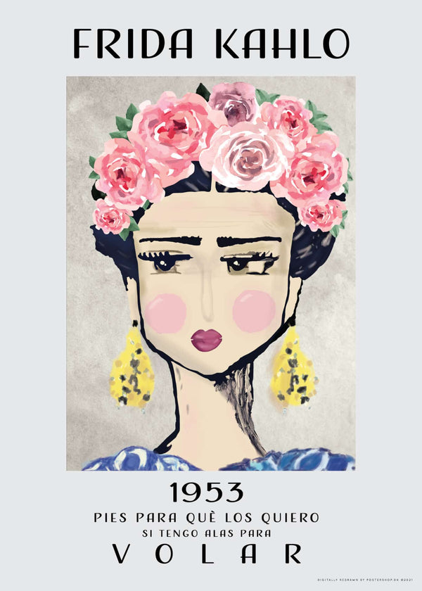 Frida Kahlo Volar 1953 – Kunst