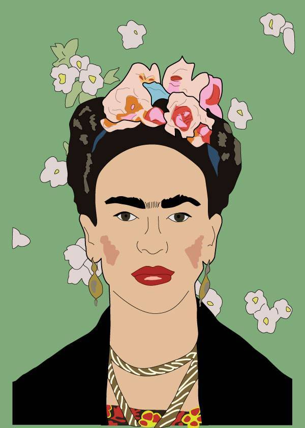 Frida Kahlo No.7 – Graphic Posters