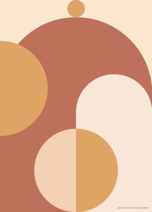Geometric Burnt Hills – Kunst