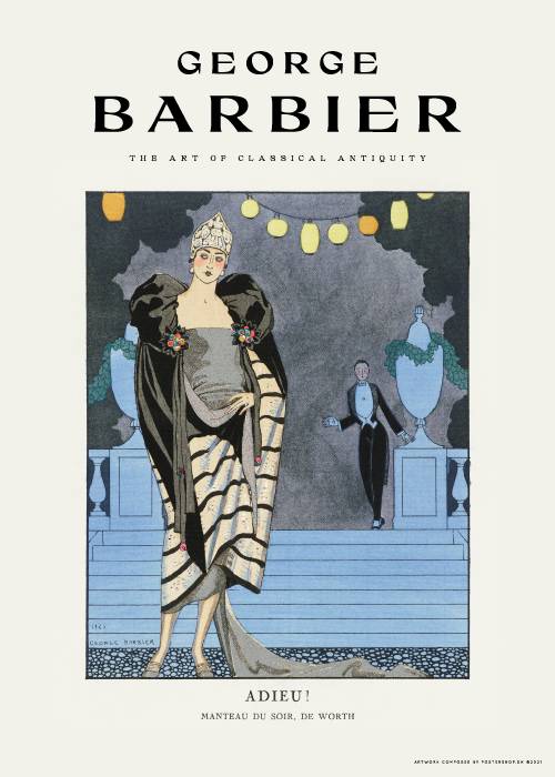George Barbier Adieu – Kunst