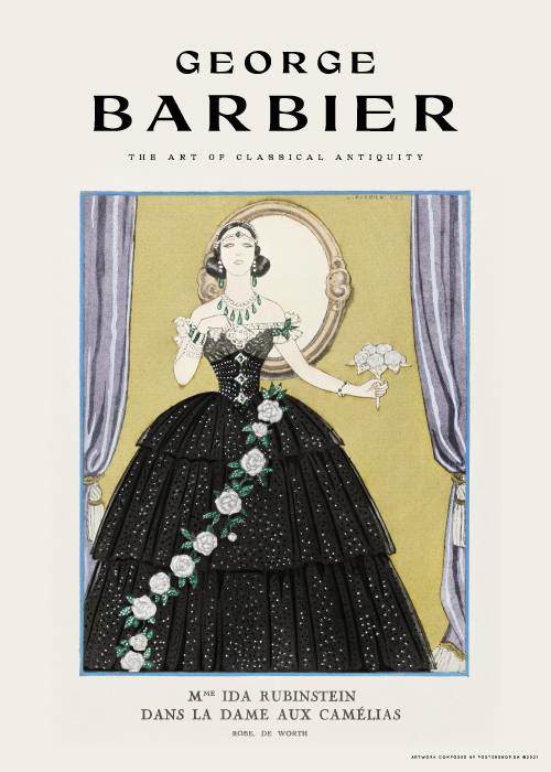 George Barbier Ida Rubinstein – Kunst
