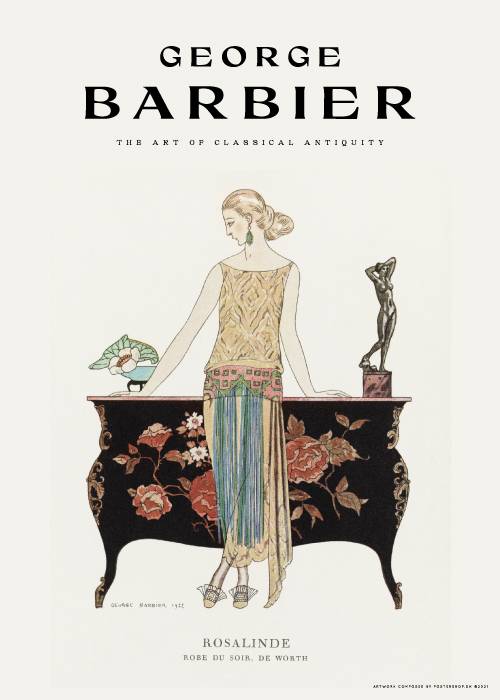 George Barbier Rosalinde – Kunst