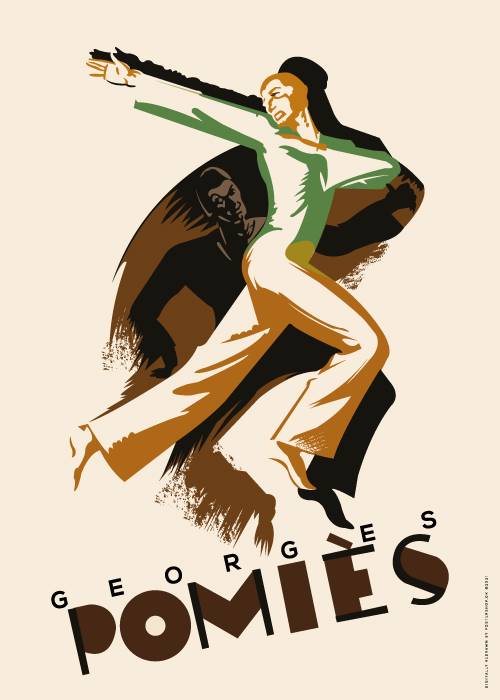 George Pomiés – Vintage/Retro plakater