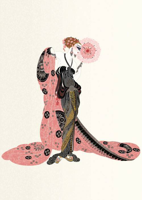 George Barbier Aphrodite – Kunst