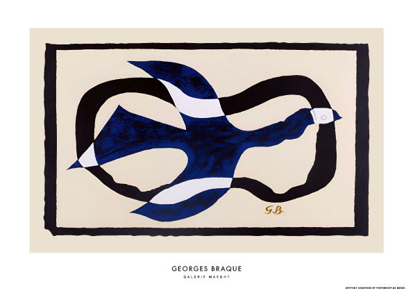 Georges Braque Birds Crossing Cloud – Kunst