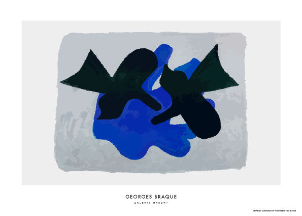 Georges Braque Black Birds – Kunst