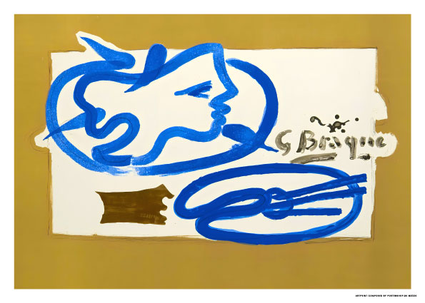 Georges Braque Galerie Maeght 1951 – Kunst