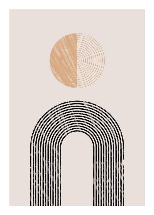 Golden Half Moon – Kunst