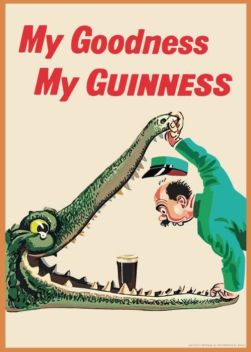 Goodness Guinness – Vintage/Retro plakater