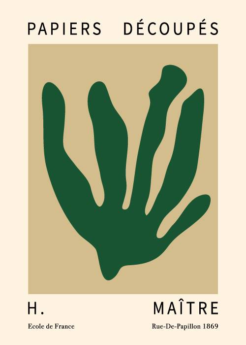 Green Leaf Hand – Kunst