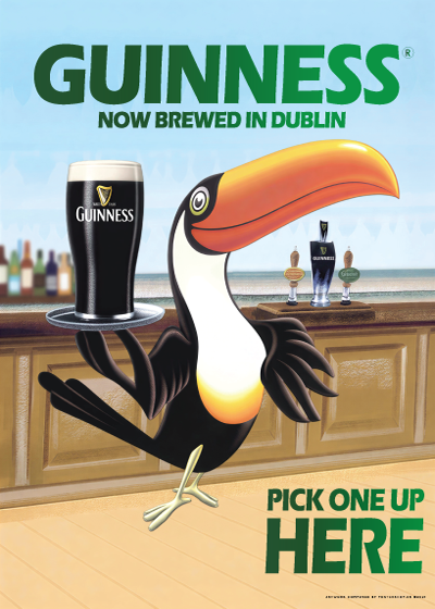 Guinness - Now Brewed in Dublin
