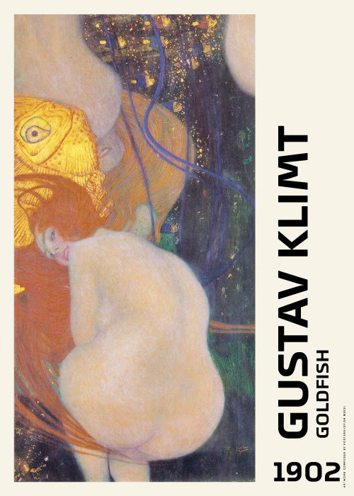 Gustav Klimt Goldfish – Kunst