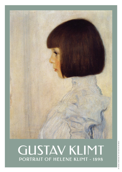 Gustav Klimt Portrait Of Helene Klimt – Kunst