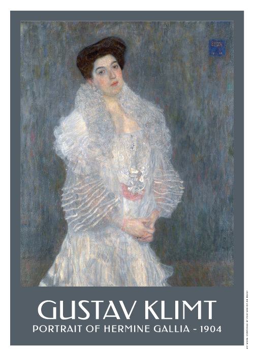 Gustav Klimt Portrait Of Hermine Gallia – Kunst
