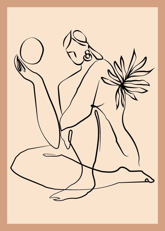 Her Lined Body – Kunst