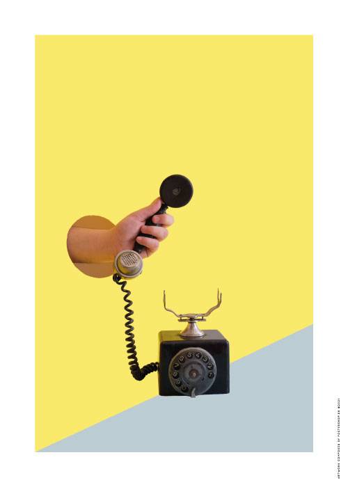 Hand Call – Digital Art