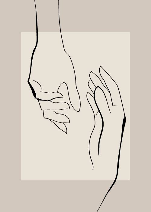 Hands Colliding – Kunst