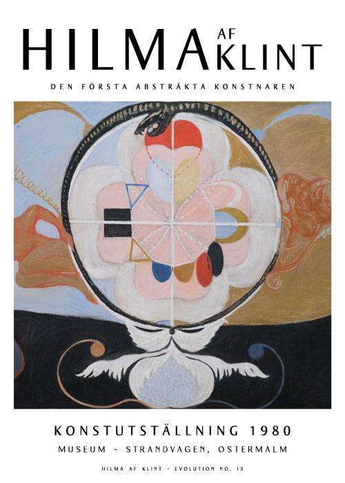 Hilma Af Klint Evolution No. 13 – Kunst