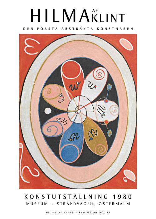 Hilma Af Klint Evolution No. 15 – Kunst