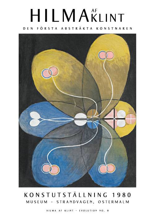 Klima Af Klint Evolution No. 9 – Kunst