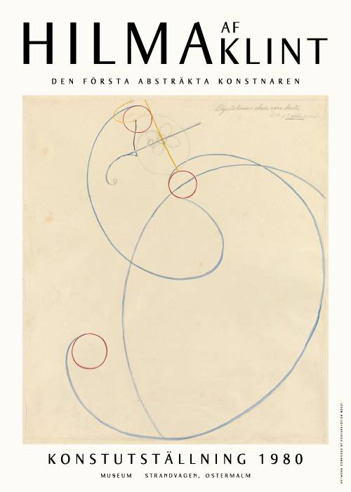 Hilma Af Klint Pleiade No. 14 – Kunst