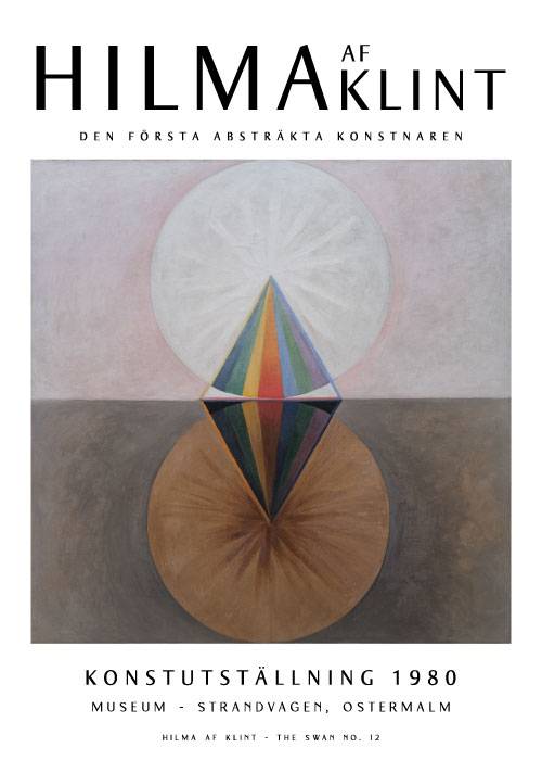 Hilma Af Klint The Swan No. 12 – Kunst
