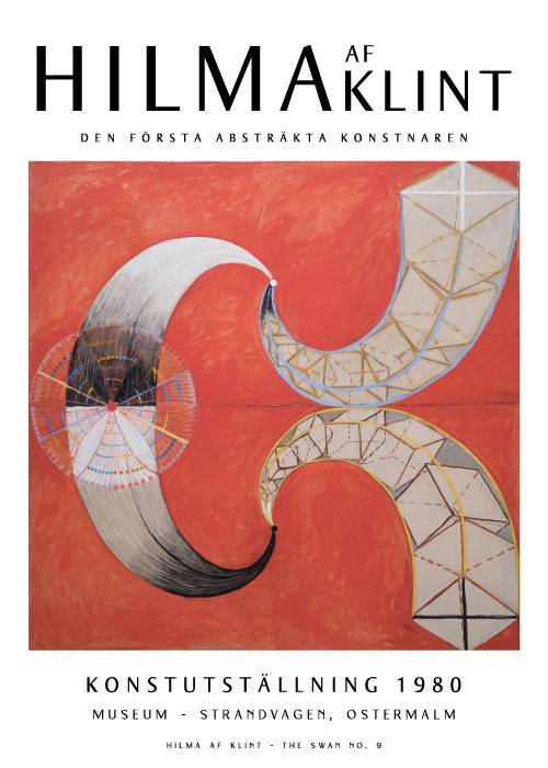 Hilma Af Klint The Swan No. 9 – Kunst