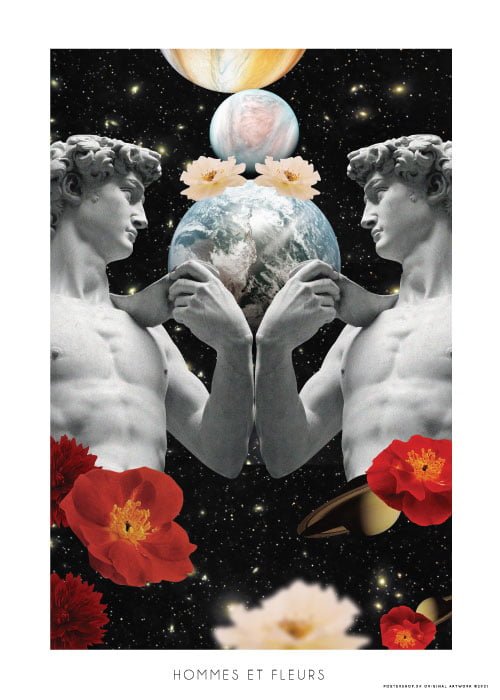 Hommes Et Fleurs – Digital Art