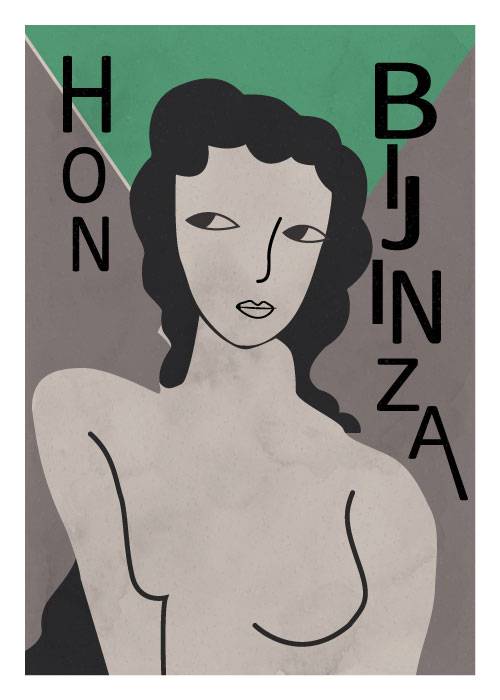 Hon Bijinza 1920 – Vintage/Retro plakater