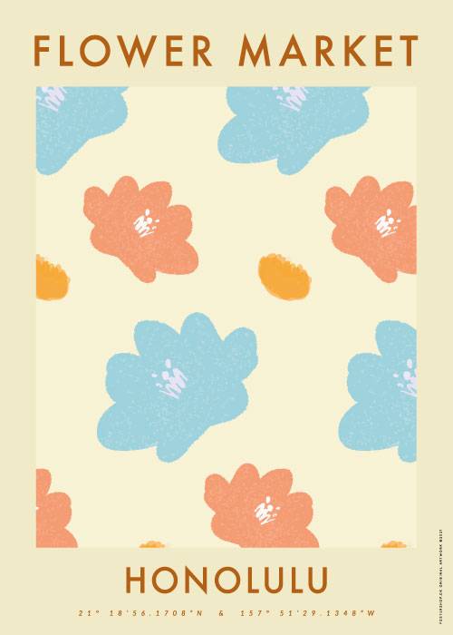 Honolulu Flowers – Kunst