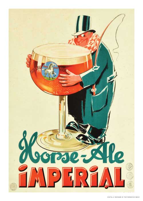 Horse Ale Imperial Beer 1933 – Vintage/Retro plakater