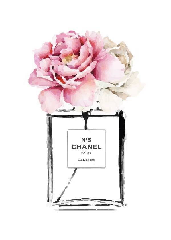 I Only Wear Chanel No. 5 – Fashion plakater