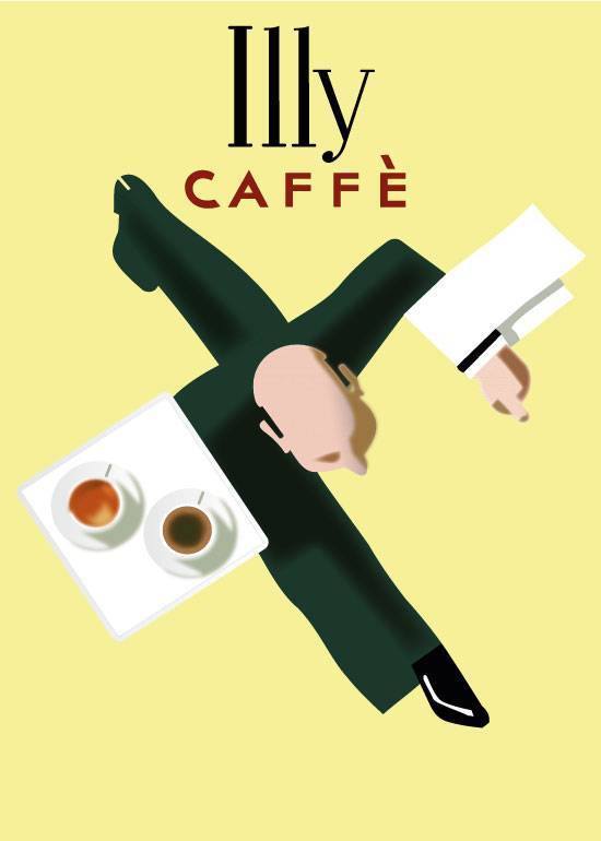 Illy Caffe Poster – Vintage/Retro plakater