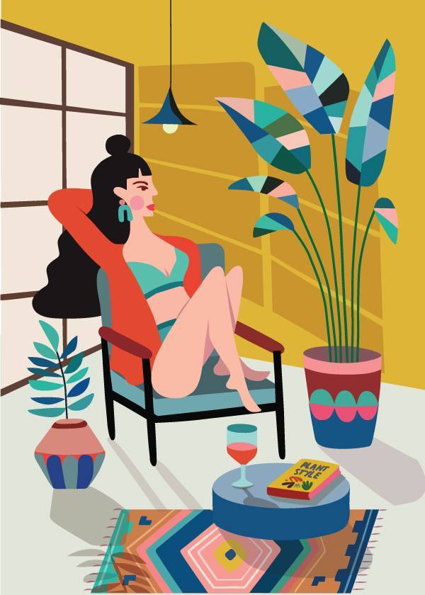 Just Chillin – Grafiske Plakater