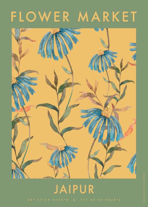 Jaipur Flowers – Kunst