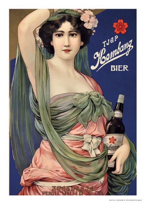 Japanese Beer Getting Card