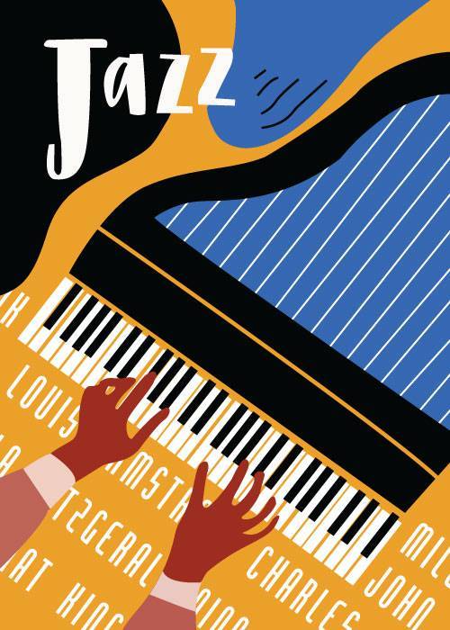 Jazz Legends – Vintage/Retro plakater