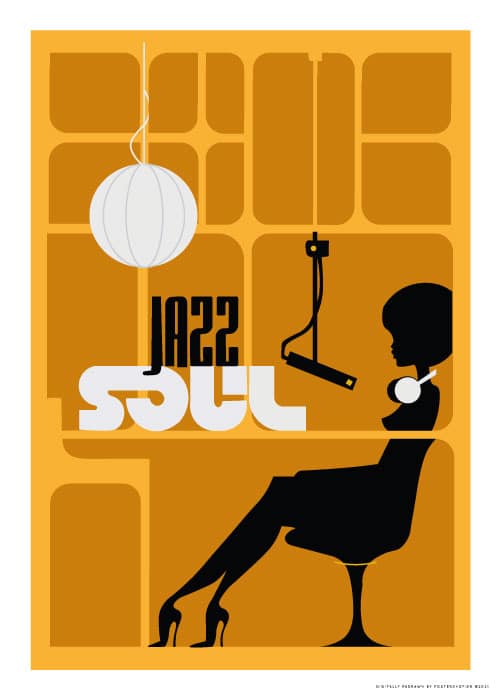 Jazz Soul – Grafiske Plakater