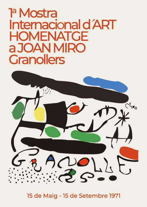 Joan Miro 1a Mostra Internacional D'art – Kunst