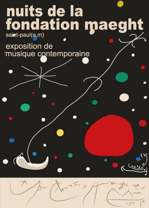Joan Miro Nuits De La Fondation Maeght – Kunst