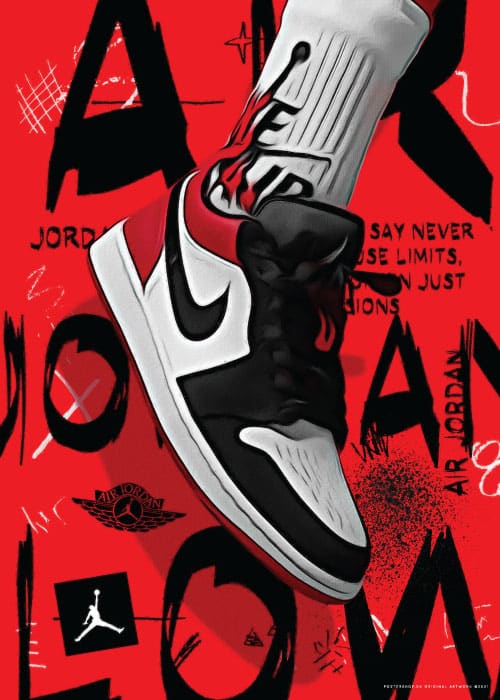 Jordans In The Air – Basketball