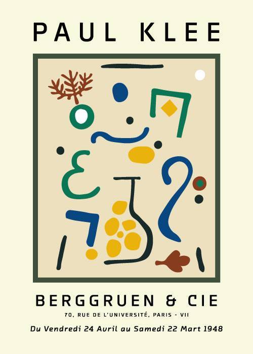 Klee The Vase – Kunst
