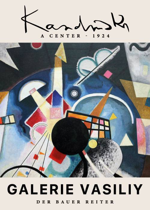 Kandinsky A Center – Kunst
