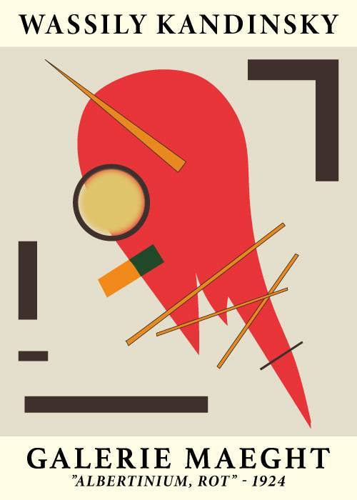 Kandinsky Albertinium Rot – Kunst