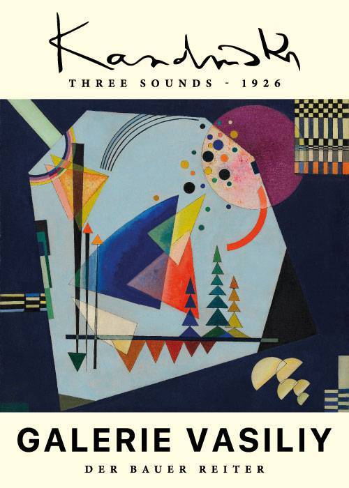 Kandinsky Three Sounds – Kunst